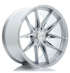 JR Wheels JR44 20x10,5 ET15-42 5H BLANK Silver w/ Machined Face