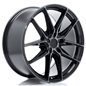 JR Wheels JR44 20x8 ET20-40 5H BLANK Black Machined w/Tinted Face