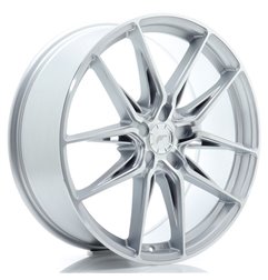 JR Wheels JR44 20x8 ET20-40 5H BLANK Silver w/ Machined Face