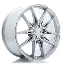 JR Wheels JR44 20x9,5 ET20-57 5H BLANK Silver w/ Machined Face