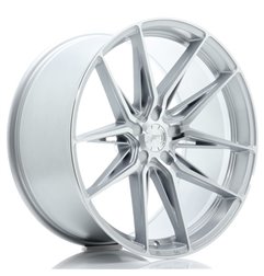 JR Wheels JR44 21x11 ET11-46 5H BLANK Silver w/ Machined Face