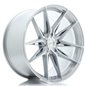 JR Wheels JR44 21x11 ET11-46 5H BLANK Silver w/ Machined Face