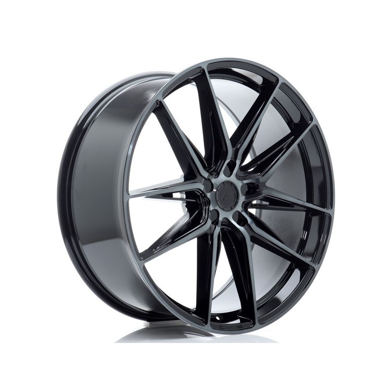 JR Wheels JR44 22x10 ET20-46 5H BLANK Black Machined w/Tinted Face