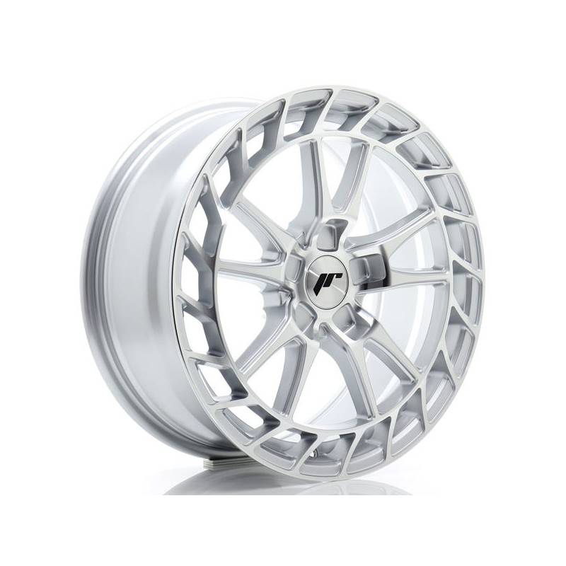 JR Wheels JR45 18x8 ET25-45 5H BLANK Silver w/Machined Face
