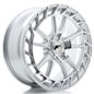 JR Wheels JR45 18x8 ET25-45 5H BLANK Silver w/Machined Face