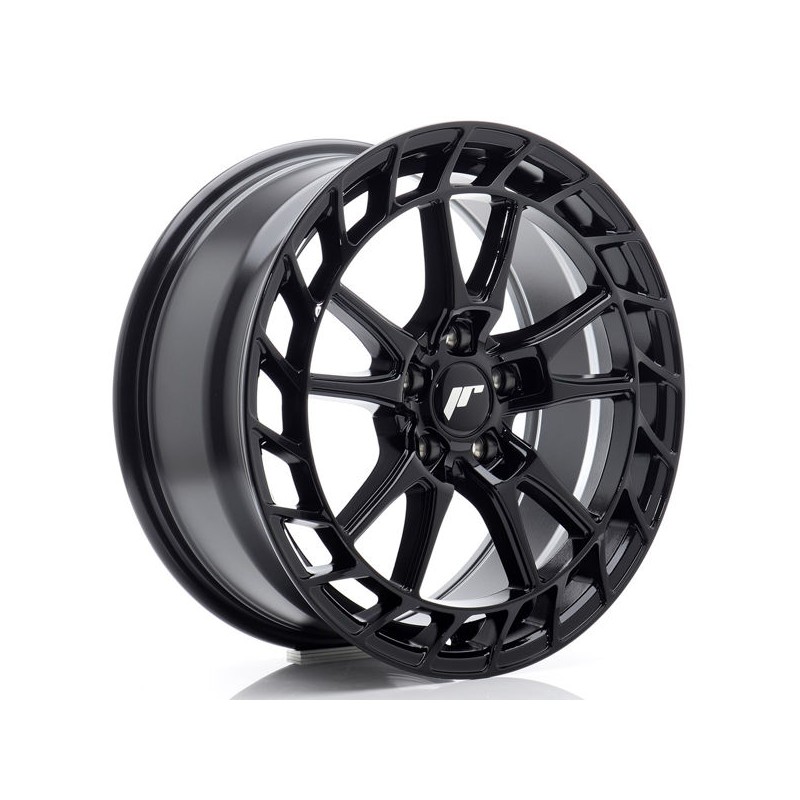 JR Wheels JR45 18x8 ET45 5x112 Glossy Black