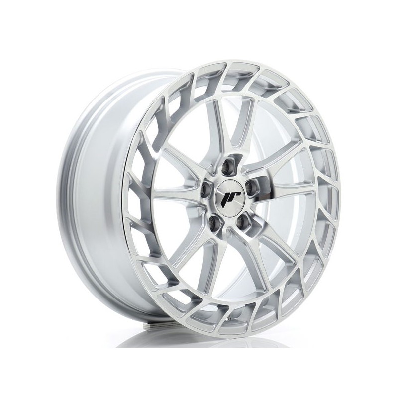 JR Wheels JR45 18x8 ET45 5x112 Silver w/Machined Face