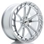 JR Wheels JR45 21x9,5 ET15-35 5H BLANK Silver w/Machined Face