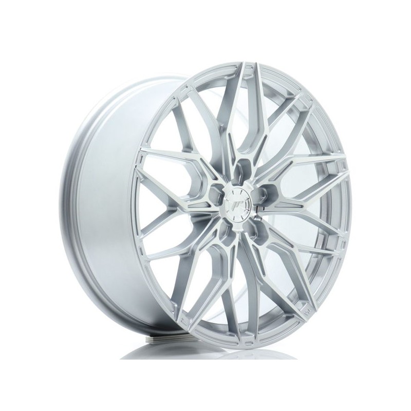 JR Wheels JR46 18x8 ET20-45 5H BLANK Silver w/ Machined Face