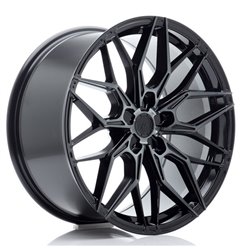 JR Wheels JR46 19x10 ET15-51 5H BLANK Black Machined w/Tinted Face