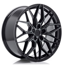 JR Wheels JR46 19x8 ET20-40 5H BLANK Black Machined w/Tinted Face