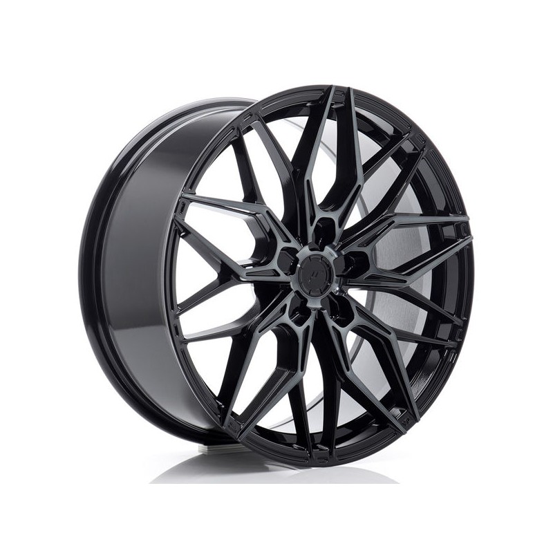 JR Wheels JR46 19x8 ET20-40 5H BLANK Black Machined w/Tinted Face