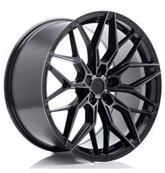 JR Wheels JR46 20x10 ET20-46 5H BLANK Black Machined w/Tinted Face