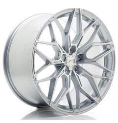 JR Wheels JR46 20x9 ET20-35 5H BLANK Silver w/ Machined Face