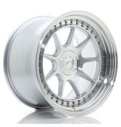 JR Wheels JR47 18x10,5 ET15-22 5H BLANK Silver Machined Face