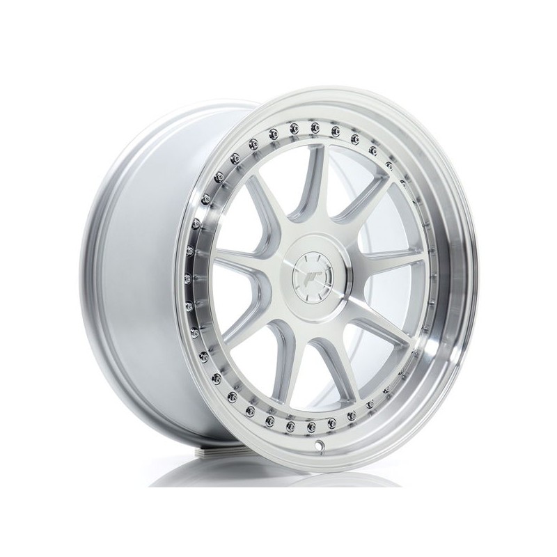 JR Wheels JR47 18x8,5 ET15-35 5H BLANK Silver Machined Face