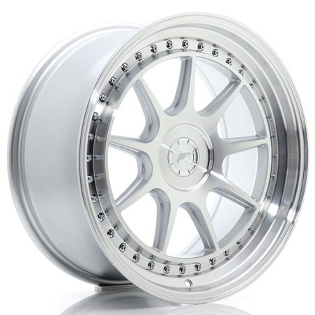 JR Wheels JR47 18x8,5 ET15-35 5H BLANK Silver Machined Face