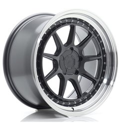 JR Wheels JR47 18x9,5 ET15-35 5H BLANK Hyper Gray w/Machined Lip