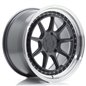 JR Wheels JR47 18x9,5 ET15-35 5H BLANK Hyper Gray w/Machined Lip