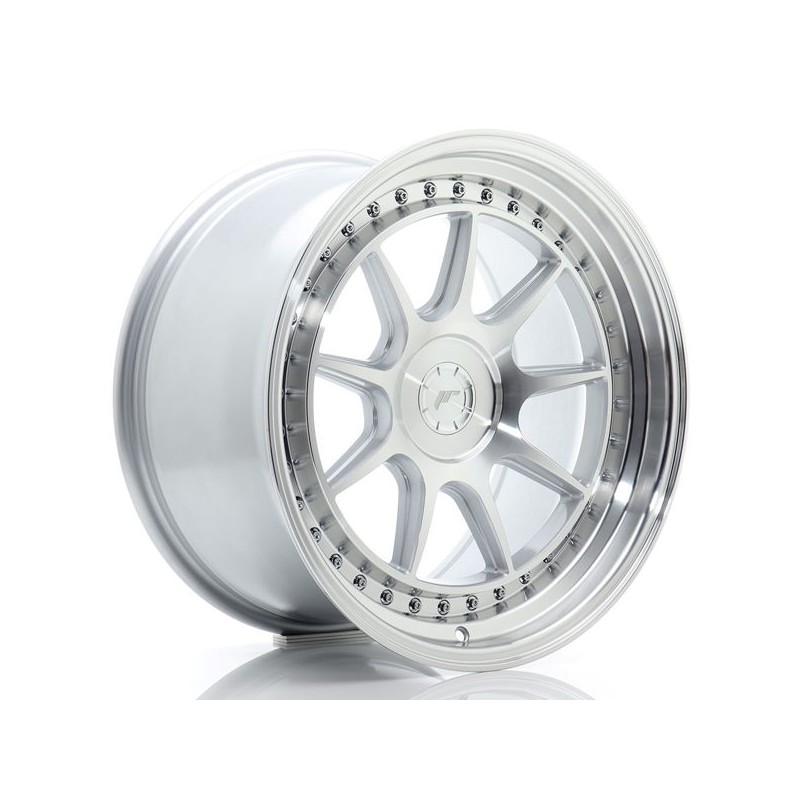 JR Wheels JR47 18x9,5 ET15-35 5H BLANK Silver Machined Face