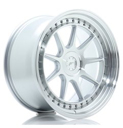 JR Wheels JR47 19x10 ET15-40 5H BLANK Silver Machined Face