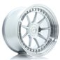 JR Wheels JR47 19x11 ET0-25 5H BLANK Silver Machined Face