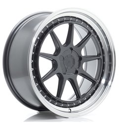 JR Wheels JR47 19x8,5 ET15-35 5H BLANK Hyper Gray w/Machined Lip