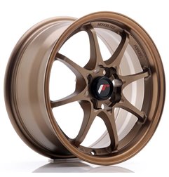 JR Wheels JR5 15x7 ET35 4x100 Dark Anodized Bronze