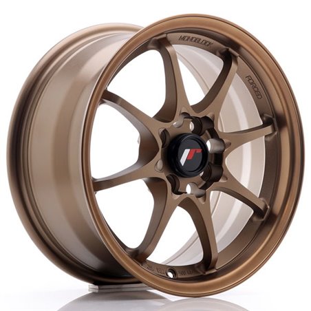 JR Wheels JR5 15x7 ET35 4x100 Dark Anodized Bronze