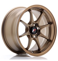 JR Wheels JR5 15x8 ET28 4x100 Dark Anodized Bronze