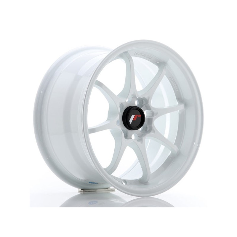 JR Wheels JR5 15x8 ET28 4x100 White JR Wheels JR5 15x8 ET28 4x100 White