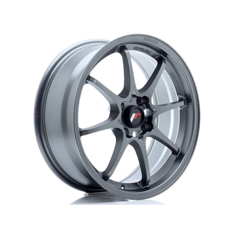 JR Wheels JR5 17x7 ET38 4x100 Matt Gun Metal