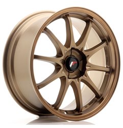 JR Wheels JR5 18x8 ET35 5H BLANK Dark Anodized Bronze