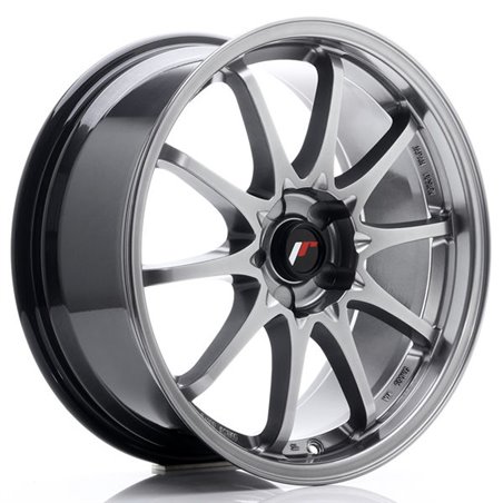 JR Wheels JR5 18x8 ET35 5H BLANK Hyper Black