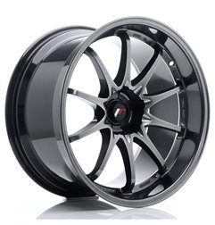 JR Wheels JR5 19x10.5 ET12 5H BLANK Hyper Black