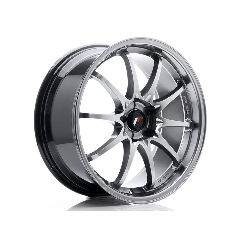 JR Wheels JR5 19x8.5 ET43 5H BLANK Hyper Black