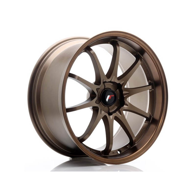 JR Wheels JR5 19x9.5 ET12-36 5H BLANK Dark Anodized Bronze