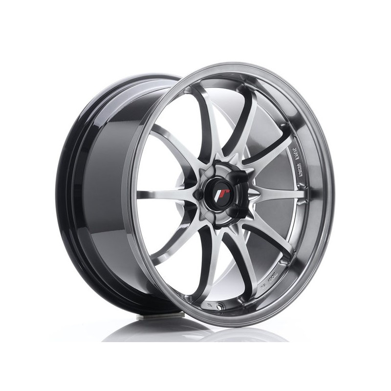 JR Wheels JR5 19x9.5 ET12-36 5H BLANK Hyper Black