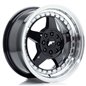 JR Wheels JR6 15x7 ET25 4x100/108 Gloss Black w/Machined Lip JR Wheels JR6 15x7 ET25 4x100/108 Gloss Black w/Machined Lip