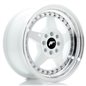 JR Wheels JR6 15x7 ET25 4x100/108 White w/Machined Lip JR Wheels JR6 15x7 ET25 4x100/108 White w/Machined Lip