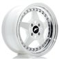 JR Wheels JR6 15x7 ET35 4x100 White w/Machined Lip JR Wheels JR6 15x7 ET35 4x100 White w/Machined Lip