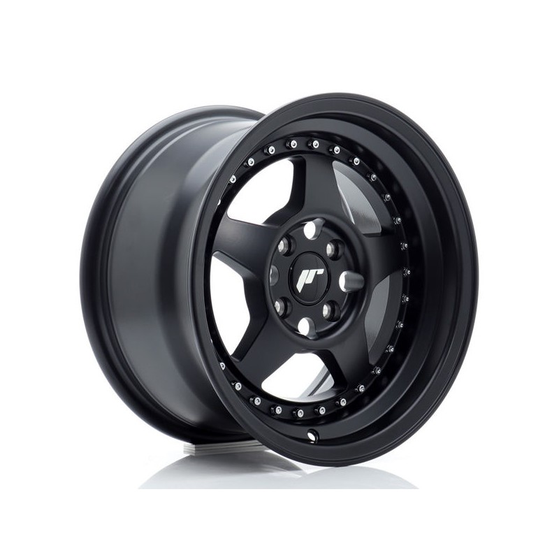 JR Wheels JR6 15x8 ET25 4x100 Matt Black JR Wheels JR6 15x8 ET25 4x100 Matt Black