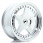 JR Wheels JR6 16x7 ET20-35 BLANK Silver Machined Face JR Wheels JR6 16x7 ET20-35 BLANK Silver Machined Face