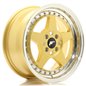 JR Wheels JR6 16x7 ET35 4x100 Gold w/Machined Lip JR Wheels JR6 16x7 ET35 4x100 Gold w/Machined Lip