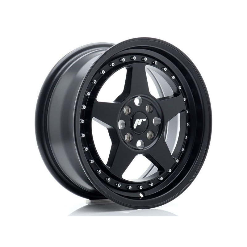 JR Wheels JR6 16x7 ET35 4x100 Matt Black JR Wheels JR6 16x7 ET35 4x100 Matt Black