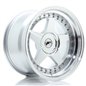 JR Wheels JR6 17x10 ET0-20 BLANK Silver Machined Face