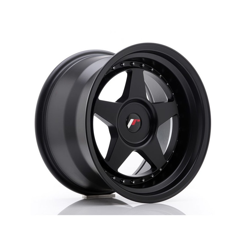 JR Wheels JR6 17x10 ET20 BLANK Matt Black