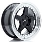 JR Wheels JR6 17x8 ET20-35 5H BLANK Gloss Black w/Machined Lip JR Wheels JR6 17x8 ET20-35 5H BLANK Gloss Black w/Machined Lip