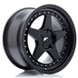 JR Wheels JR6 17x9 ET20-35 5H BLANK Matt Black