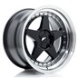 JR Wheels JR6 18x10,5 ET0-25 5H BLANK Gloss Black w/Machined Lip JR Wheels JR6 18x10,5 ET0-25 5H BLANK Gloss Black w/Machined Lip